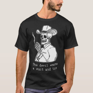Camiseta Cores Gráficos Pontas de Cowpoke Drifting Wall Ars