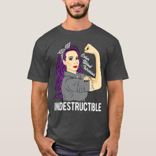 Camiseta Cores Indestrutíveis Cegos do Guerreiro Colorido