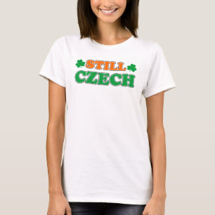 Camiseta Cores irlandesas ainda checas e trevos
