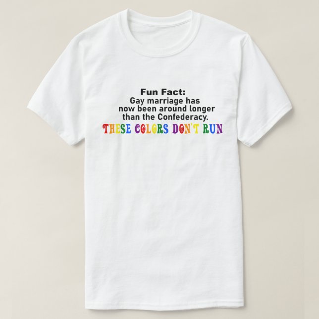 Camiseta Cores LGBTQA+ não executam a versão 2 (Frente do Design)