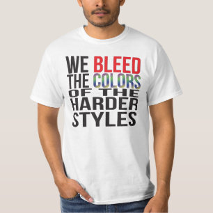 Camiseta Cores mais duras dos estilos