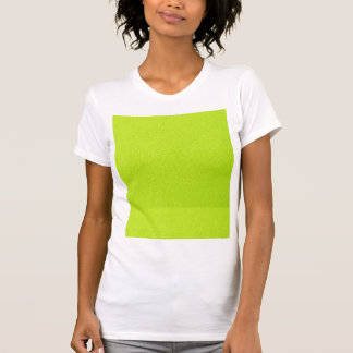 Camiseta Cores na moda de néon do verde limão brilhante
