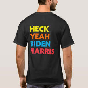 Camiseta Cores Personalizadas Do Biden Harris