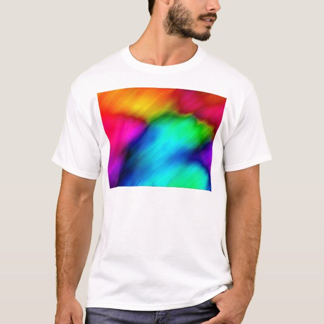 Camiseta Cores Psicodélicas (Frente)