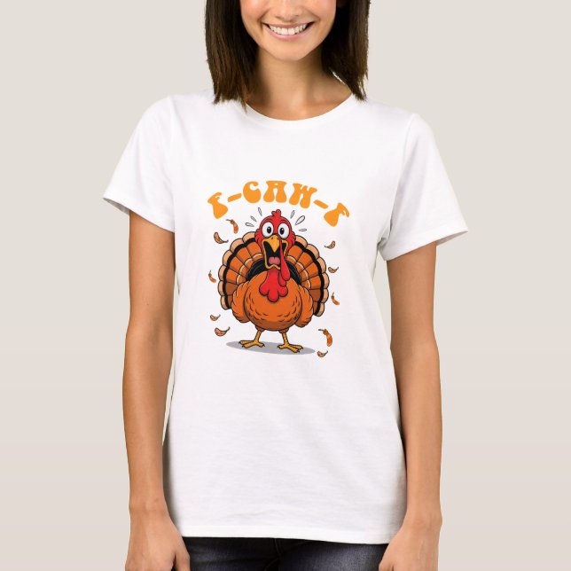 Camiseta cores quentes (Frente)