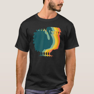 Camiseta Cores Retro do Peru Estiloso Perus Coloridos Ação