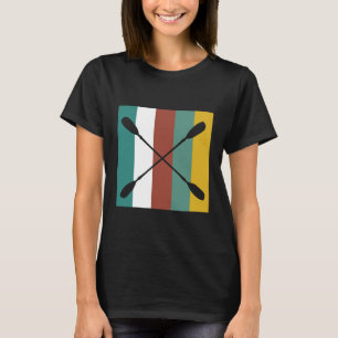 Camiseta Cores Retroativas de Remoção de Kayaking