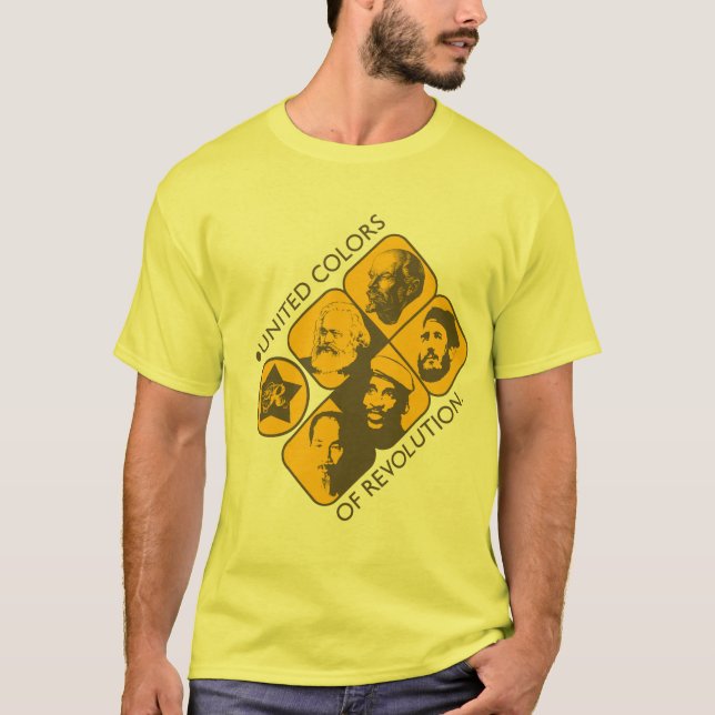 Camiseta Cores unidas da revolução (Frente)