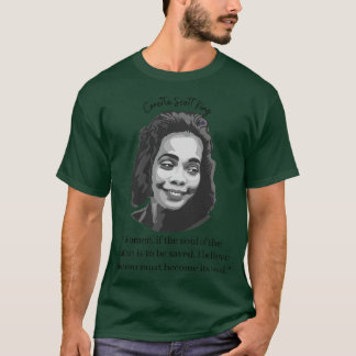 Camiseta Coretta King Portrait e Cote