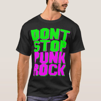 Camiseta COREY TIGER 1980s RETRO NÃO PARE DE PUNK ROCK