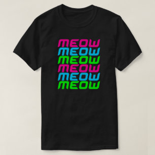 Camiseta Corey Tiger 80 Meow Meow Meow Meow Meow Meow Meow