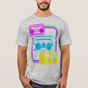 Camiseta Corey Tiger 80 s - Rádio da Caixa de Seleção Re