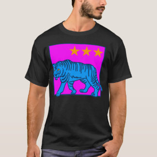 Camiseta COREY TIGER 80's ESTRELAS DO TIGRE AZUL