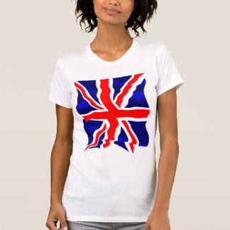 Camiseta Corey Tiger 80s Retro Bandeira do Reino Unido