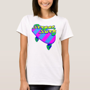 Camiseta Corey Tiger 80s Retro Street Surf Skateboard