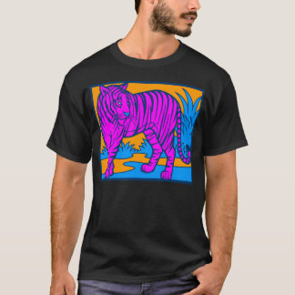 Camiseta COREY TIGER 80's ROSA TIGER CENA