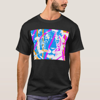 Camiseta COREY TIGER 80's ROSTO DE TIGRE MÚLTIPLO