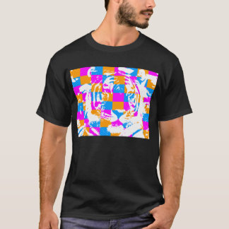 Camiseta COREY TIGER 80's VERIFICAÇÕES ROSTO DE TIGRE