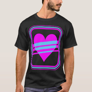Camiseta Corey Tiger 80s Vintage Coração & Listras
