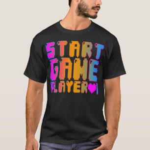 Camiseta Corey Tiger 80s Vintage Iniciar Jogo Jogador 1