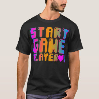 Camiseta Corey Tiger 80s Vintage Iniciar Jogo Jogador 1