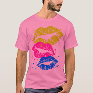 Camiseta Corey Tiger 80s Vintage Lábios & Estrelas Beijos