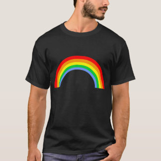 Camiseta Corey Tiger Anos 80 Arco-Íris Vintage