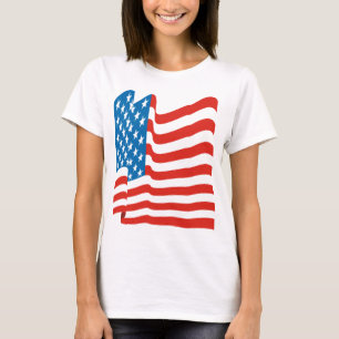 Camiseta Corey Tiger Anos 80 Vintage Bandeira Americana