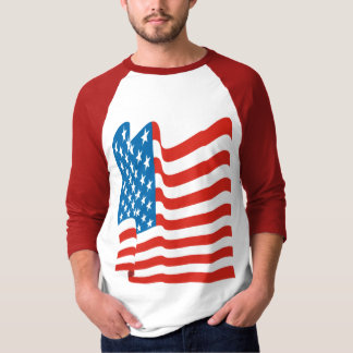 Camiseta Corey Tiger Anos 80 Vintage Bandeira Americana