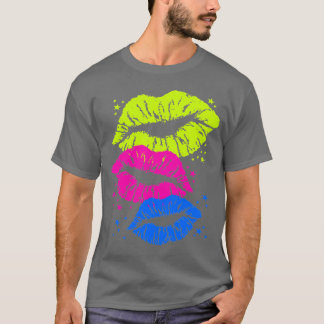 Camiseta Corey Tiger Anos 80 Vintage Lábios & Estrelas Beij