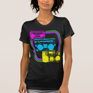 Camiseta Corey Tiger Rádio Retro Boombox 80s
