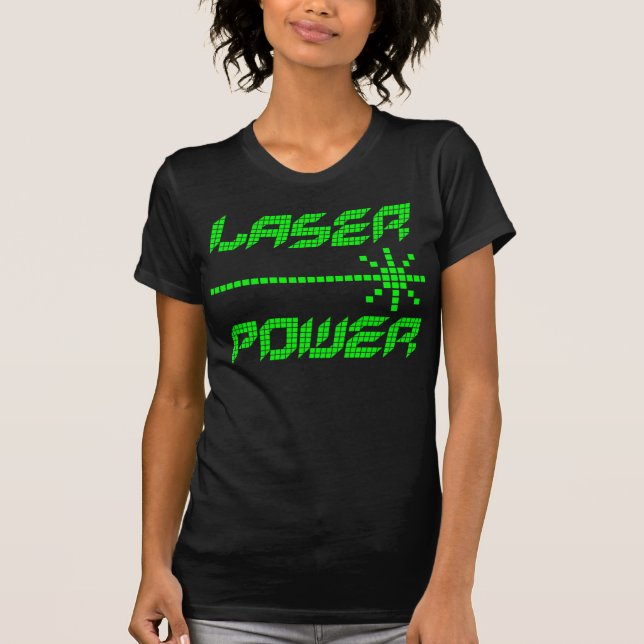 CAMISETA COREY TIGER RETRO LASER PODER ANOS 80 (Frente)