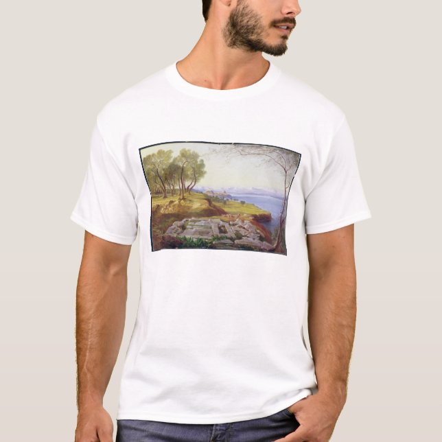 Camiseta Corfu da ascensão, c.1856-64 (óleo em canvas) (Frente)
