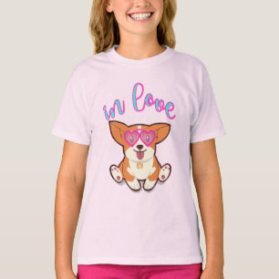 Camiseta corgi apaixonado