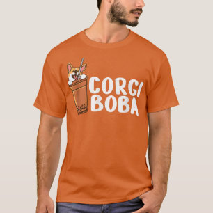 Camiseta Corgi Boba, Presentes De Cachorro Para Crianças, H