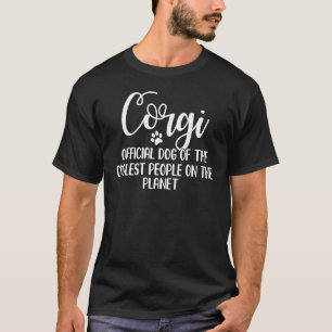 Camiseta Corgi Cachorro Das Pessoas Mais Legais Roupas Corg