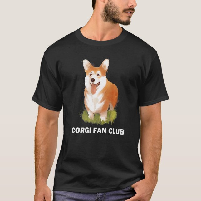 Camiseta Corgi Cachorro Fofinho Cachorrinho Premium (Frente)