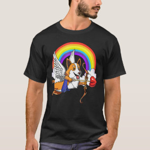 Camiseta Corgi Cachorro Gato Pet Crianças Meninas Meninas