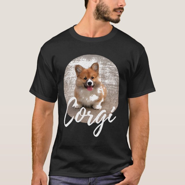 Camiseta Corgi Cachorro T (Frente)
