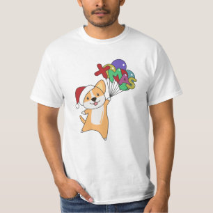 Camiseta Corgi Christmas Snow Winter Animal Corgis