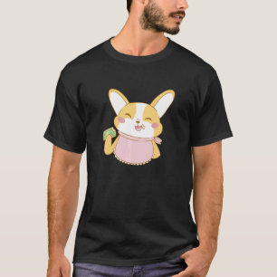 Camiseta Corgi Comendo Tamales Comida Mexicana