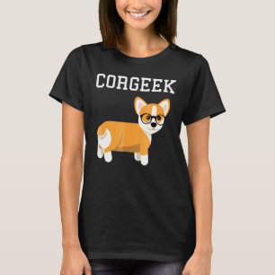 Camiseta Corgi Corgeek Cachorro Cachorrinho Aniversário Gee