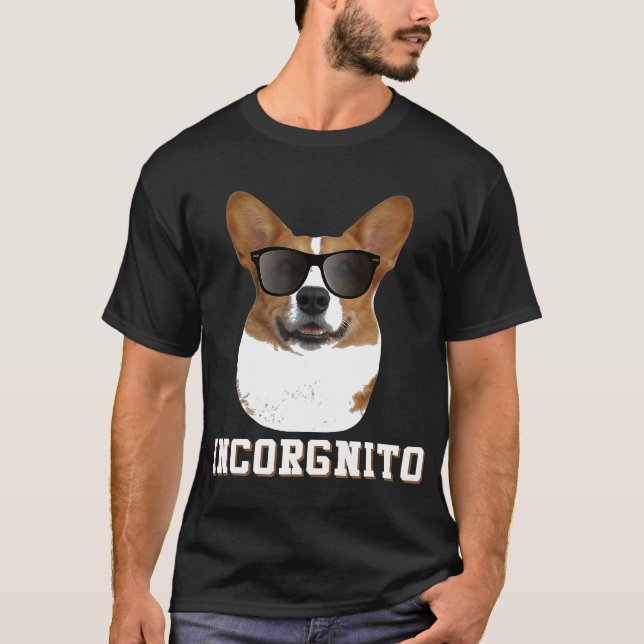 Camiseta Corgi Corgi Incógnito (Frente)