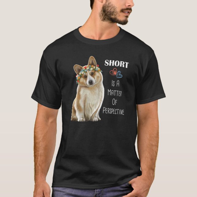 Camiseta Corgi Corgi Para Cães (Frente)