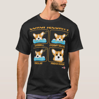 Camiseta Corgi Corgi Security Corgi