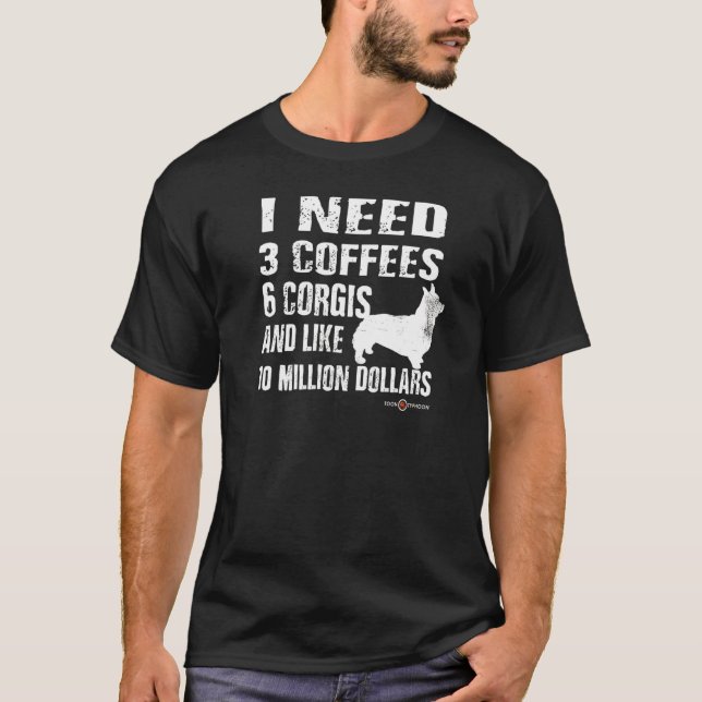 Camiseta Corgi Corgi sem preço (Frente)
