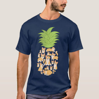 Camiseta Corgi Corgis Pineapple Dog Lover