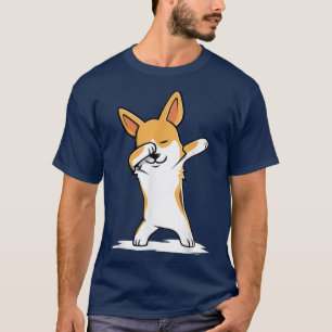 Camiseta Corgi Cute Dabbing Funny Dab Dance Gift