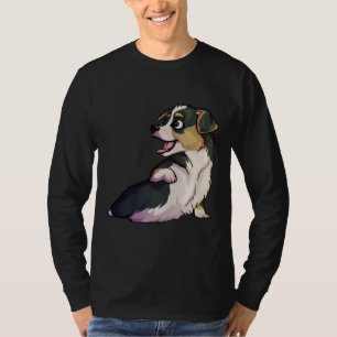 Camiseta Corgi De Bebê De Disquete