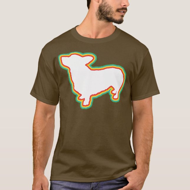 Camiseta Corgi de Galês do Pembroke (Frente)